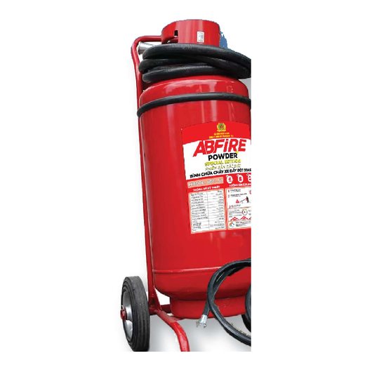 Bình chữa cháy xe đẩy bột ABC 50kg