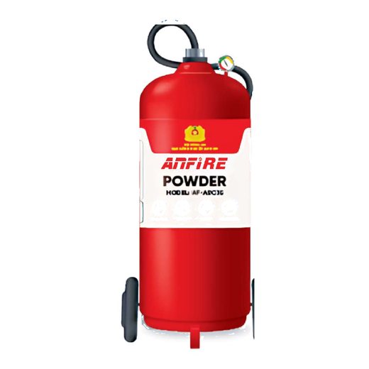 Bình chữa cháy xe đẩy bột ABC 35kg