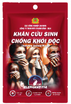 Khăn cứu sinh chống khói độc Elephant 114